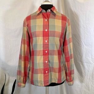 ❤️ LAST CHANCE Vintage 70s/80s Country Sophisticate L/S Large Check Plaid Shirt